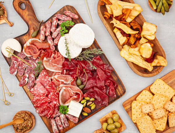 charcuterie board theme night dinner ideas