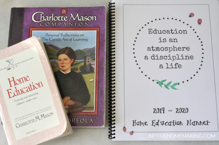 Charlotte Mason Homeschool Planner