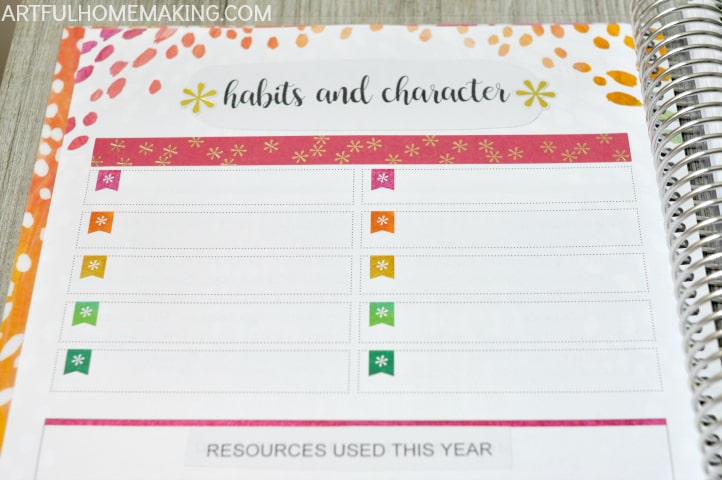 using the erin condren teacher planner for homeschool