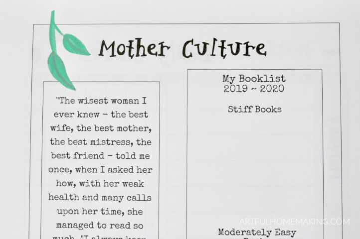 mother culture page