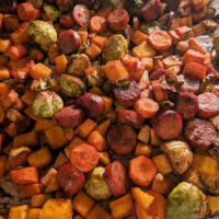 chicken apple sausage dinner