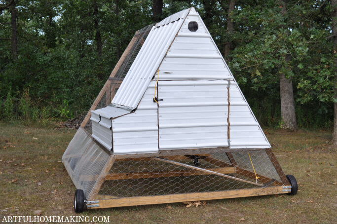 chicken coop tractor build