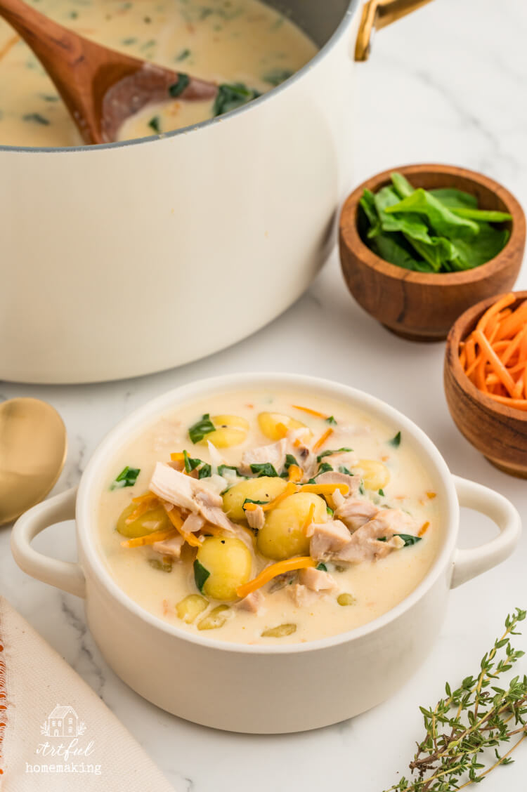 creamy chicken gnocchi soup recipe