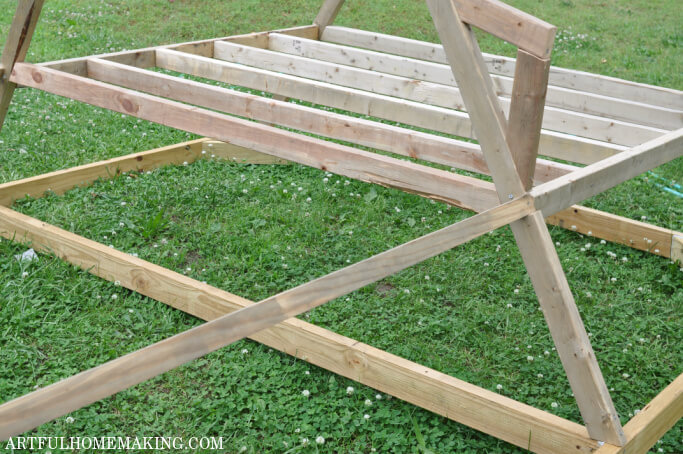 Our Mobile Chicken Coop Tractor - Artful Homemaking