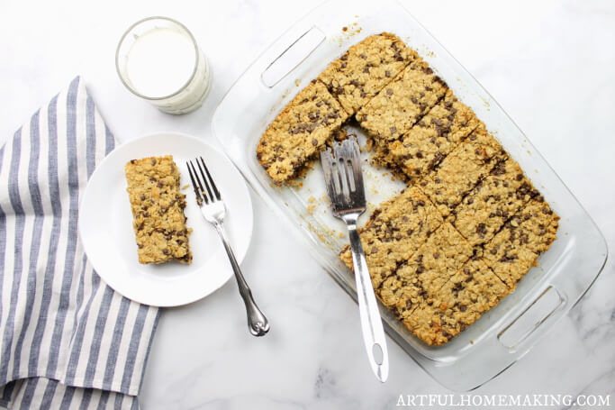 chocolate chip bars