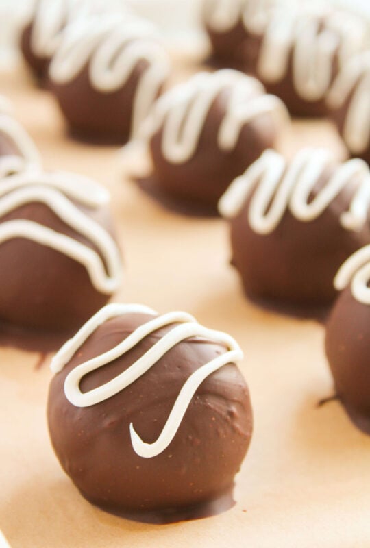 chocolate peanut butter balls