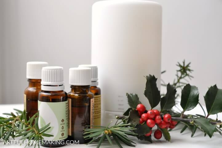 winter essential oil diffuser blends