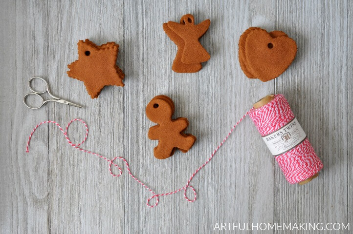 easy handmade cinnamon ornaments