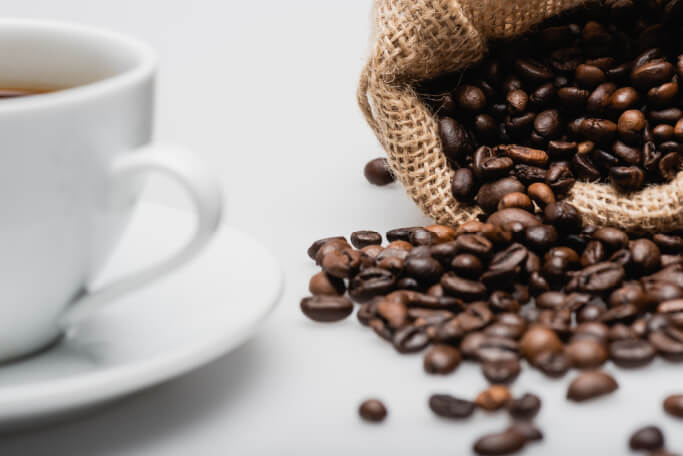 coffee beans in the fridge