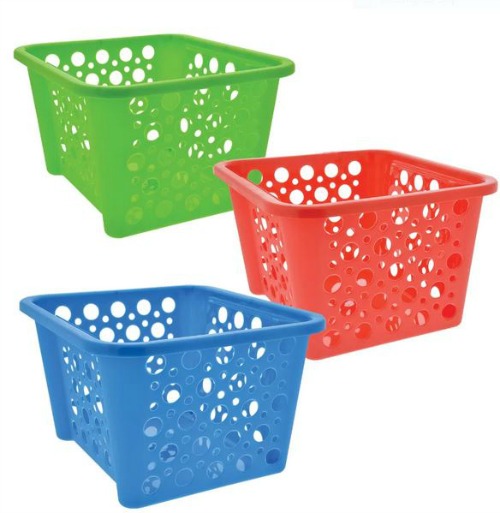 dollar store stackable baskets