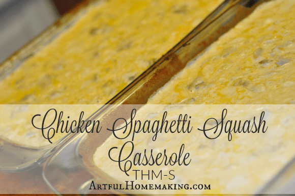 chicken spaghetti squash casserole