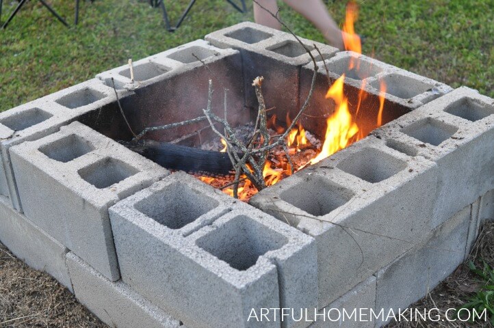 How to Make Your Own Fire Pit - Artful Homemaking