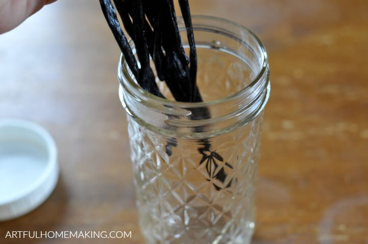 homemade vanilla extract