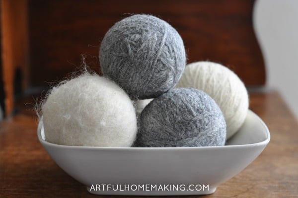 DIY Homemade Wool Dryer Balls