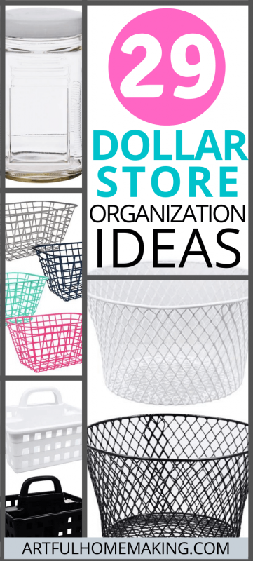 29 Dollar Store Organization Ideas