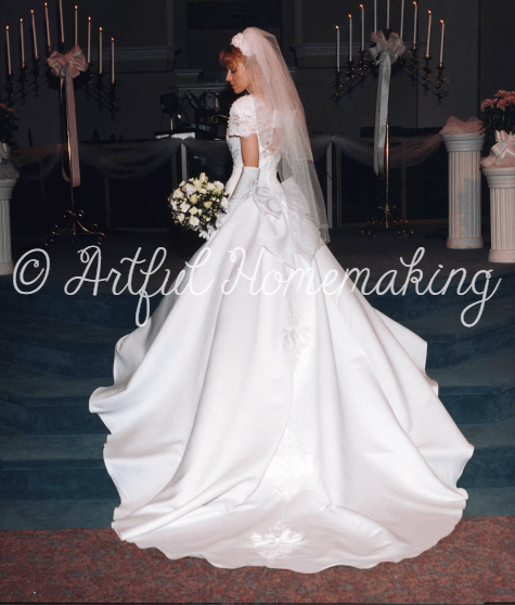 Our Frugal Wedding - Artful Homemaking