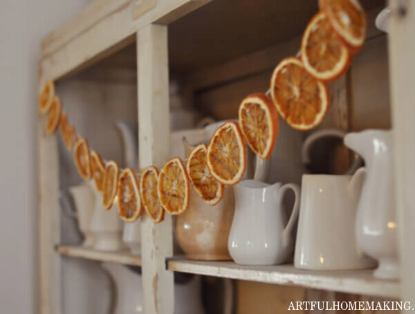 dried orange slices
