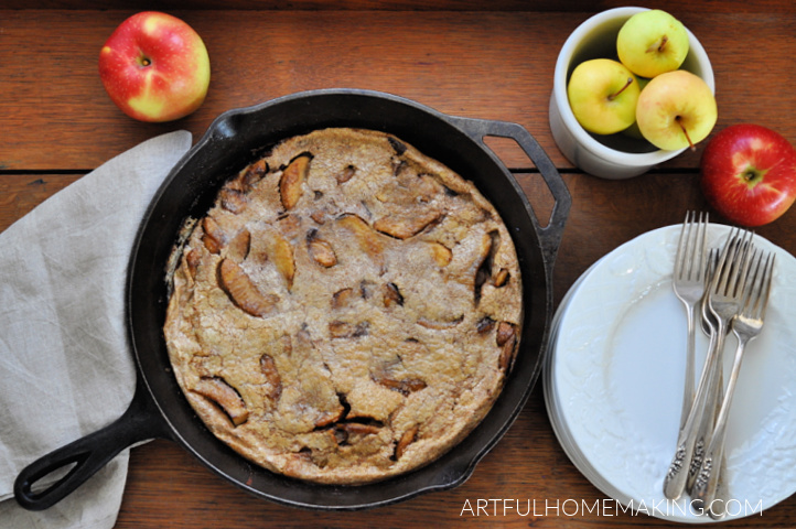 dutch baby apple pancake