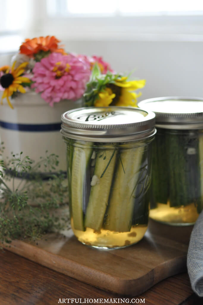 refrigerator pickles recipe