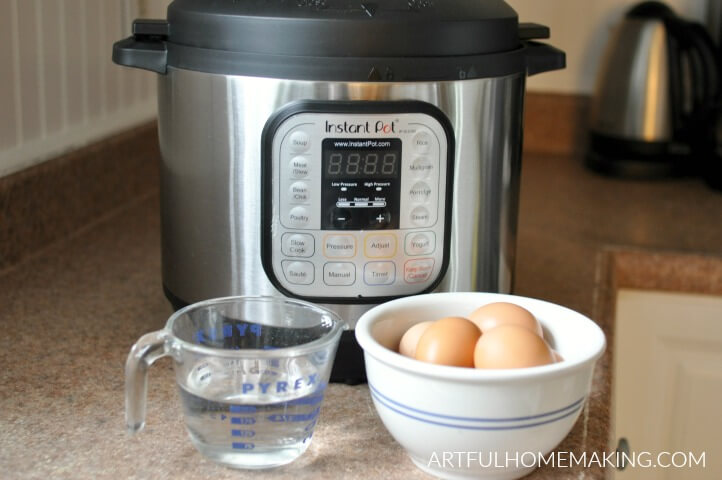 instant pot hard boiled eggs