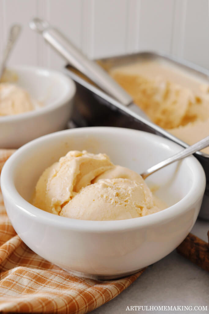 easy pumpkin ice cream