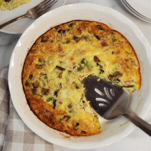 crustless quiche
