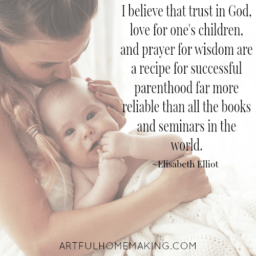 Elisabeth Elliot motherhood quotes