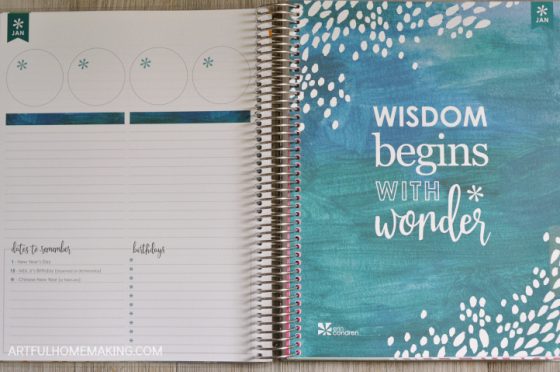 Erin Condren Homeschool Teacher Lesson Planner - Artful Homemaking