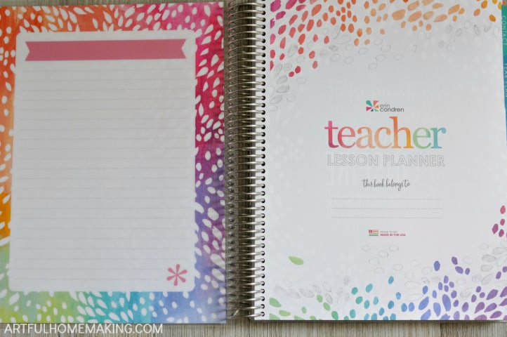 erin condren teacher lesson planner review