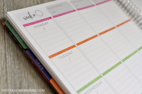 Erin Condren Homeschool Teacher Lesson Planner - Artful Homemaking