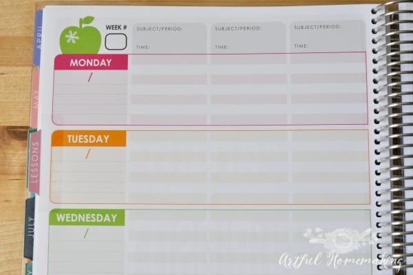 erin condren teacher lesson planner for homeschool