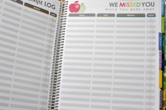 Erin Condren Teacher Lesson Planner for Homeschool - Artful Homemaking