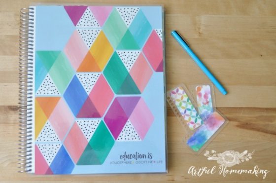 Erin Condren Teacher Lesson Planner for Homeschool - Artful Homemaking