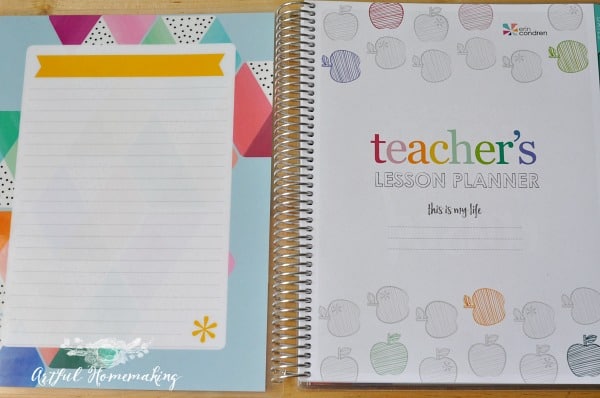 erin condren teacher lesson planner for homeschool