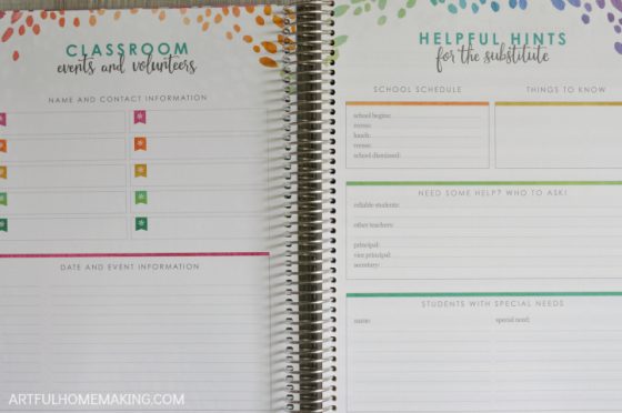 Erin Condren Homeschool Teacher Lesson Planner - Artful Homemaking