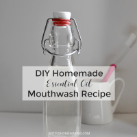 homemade mouthwash recipe