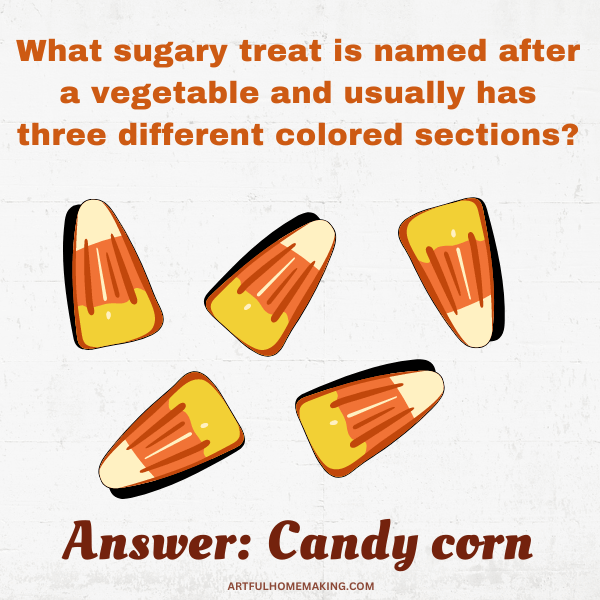 fall food trivia