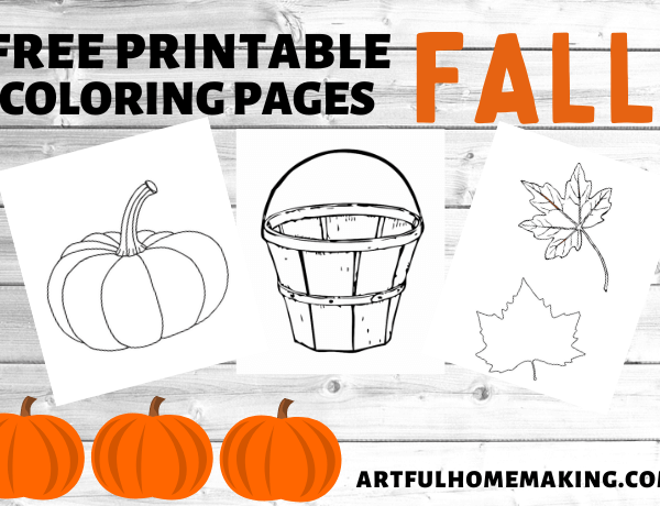 fall free coloring pages