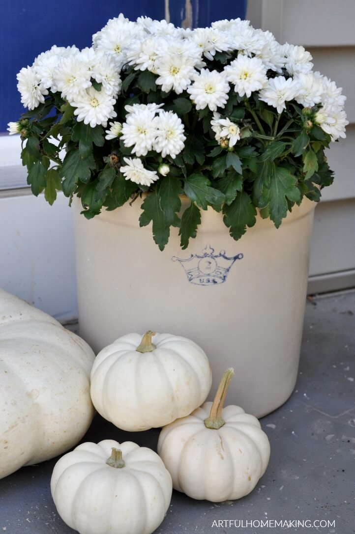 farmhouse inspired fall front porch tour