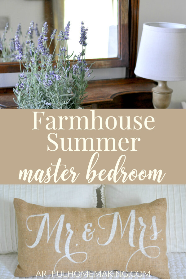 Farmhouse Summer Bedroom