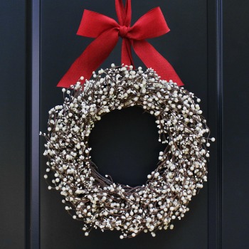 farmhouse christmas wreath