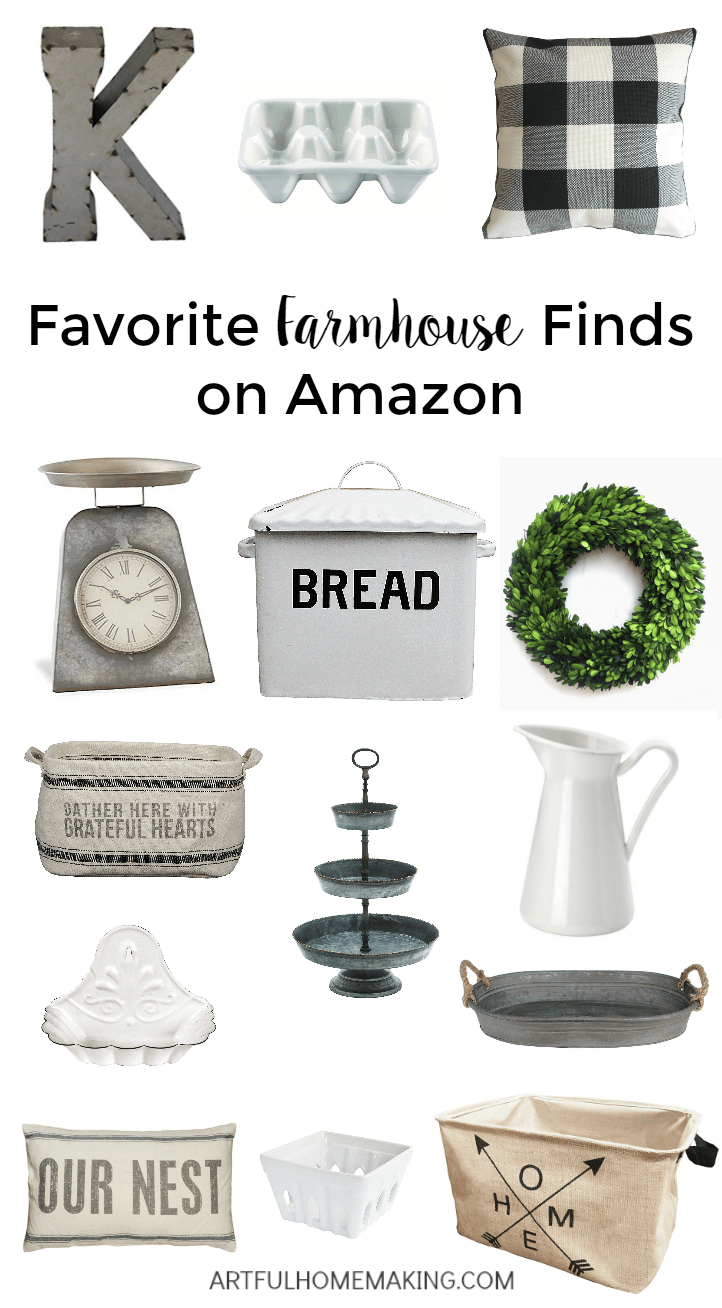 Favorite farmhouse finds on Amazon!