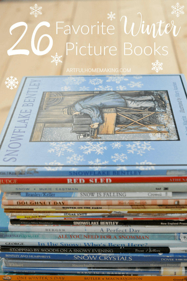 This is a great list of the best winter picture books for kids!