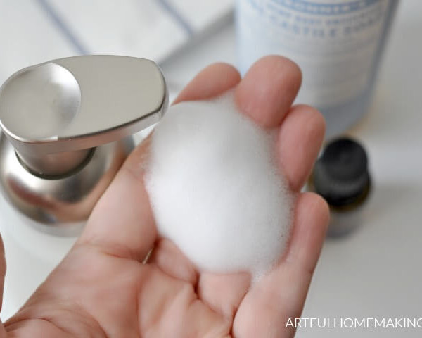 how to make foaming hand soap