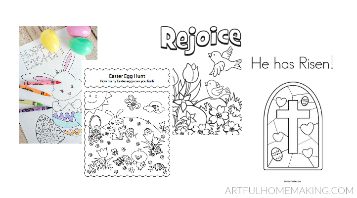 Free Easter Coloring Pages to Print