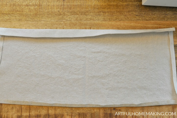 linen half apron pattern