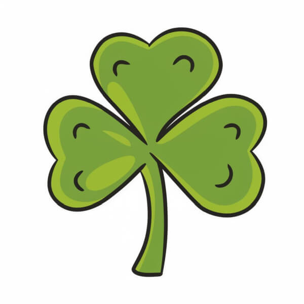 color shamrock printable