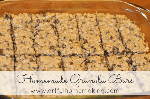 Homemade Granola Bars