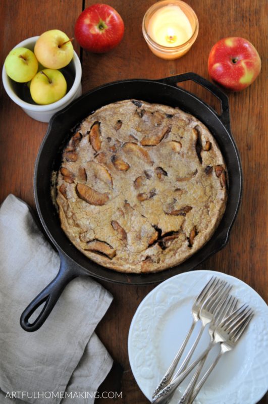 German Apple Pancake