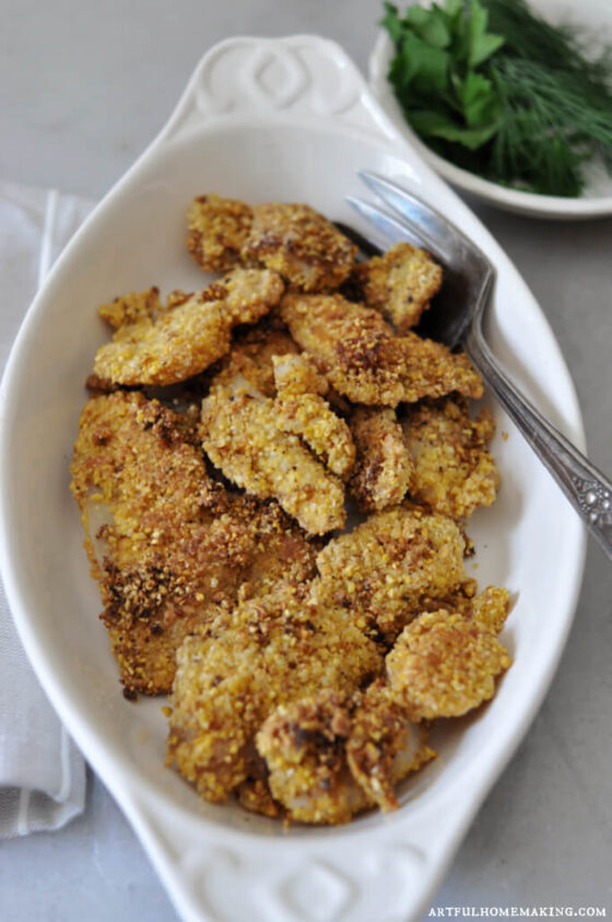 GlutenFree Fried Fish Recipe Artful Homemaking